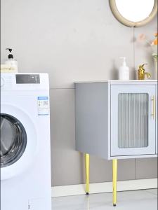 Slim Bathroom Cabinet Storage Toilet Slim Cabinet Gap Bathroom Cabinet Storage Rack Trolley  Transparent Visual Layered Storage Gap Storage Cabinet Bathroom Organizer Bathroom Cabinet Storage