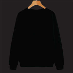 Sweater Crewneck Lengan Panjang Motif Polos Basic Pria Dan Wanita Bahan Fleece Premium