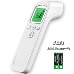 Termometer Bayi Digital Termometer Inframerah Termometer GP 100 Suhu Tubuh Thermometer Digital Elfos Infrared Non Contact - 100