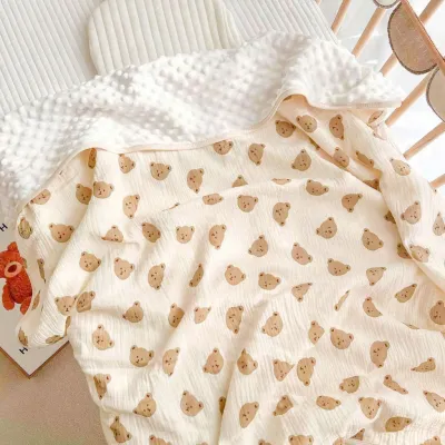 selimut bayi baru lahir Selimut baby cotton mingky beludru blanketbayi lembut newborn