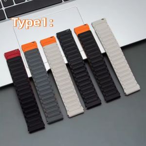 Magnetic Band For Amazfit T-Rex 3 Pro 48mm Smart Watch Soft Silicone Loop Strap Bracelet