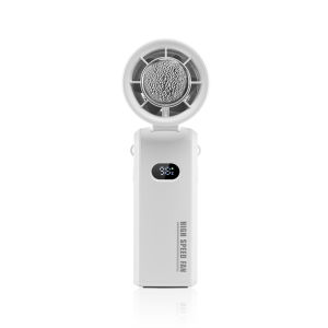 FC-3 High Speed Handheld Fan with Led Display Rechargeable Portable Fan 100-Level Adjustable