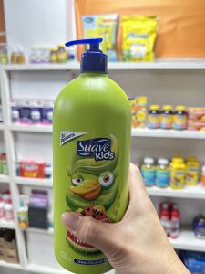Sữa Tắm Gội Xả Suave Kids Hương Dưa Hấu 1.18l