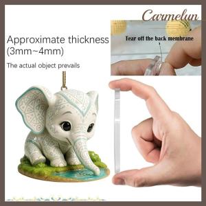 [Carmelun] ปฏิทินนับถอยหลังสู่คริลิค2025 24วัน เครื่องประดับช้างขนาดเล็ก