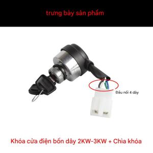 Khóa đề khởi động Công tắc tắt mở máy phát điện 3kw 5kw 8kw động cơ xăng GX200 GX390