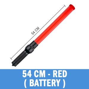ALX MALAYSIA 54CM LED Baton Stick Light Traffic Baton Stick Vest Belt Flash Warning Baton Stick Light Lampu Stik 指挥棒