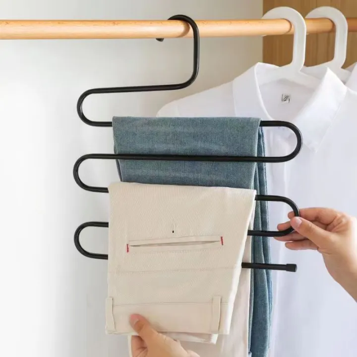 S-SHAPE5%20Layer%20Pants%20Hanger-Pants%20Trousers%20Hanger%20Multi%20Clothing%20Towel%20Storage%20Rack%20Closet%20Space%20Saver%20-%20Image%205