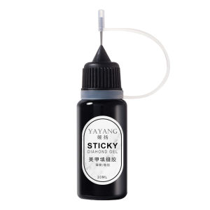 10ml Nail Rhinestone Adhesive Glue For Stick The Drill Soak Off UV LED Nail Art Gel Varnish for DIY Nail Art Jewelry Decoration