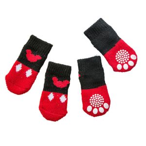 FAIRY Non-slip soles Boneless Socks Resilient Breathable Multi-style Not easy to fall off Pet supplies Cotton socks Dog socks Pet socks