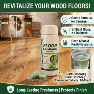💥Effervescent Floor Cleaning Tablets Antibacterial Remove Various Stubborn Stains Floor Cleaner 地板多效清洁片