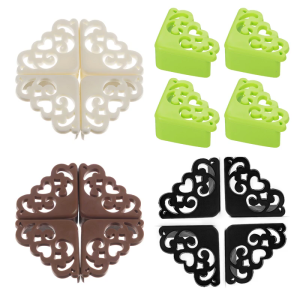 4Pcs/set Child Silicone Safe Corner Protector Baby Arc Safety Edge Guards for Anticollision for Protection Cover Angle P