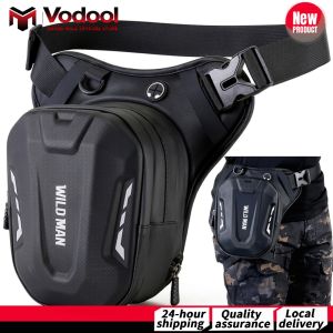 Durable Waterproof Motorbike Bag Fanny Pack with Adjustable Waist Strap for Comfortable Riding Experience