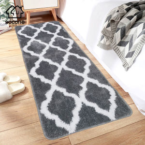 Socone 40X120cm Elegant Nordic Style Fluffy Rugs