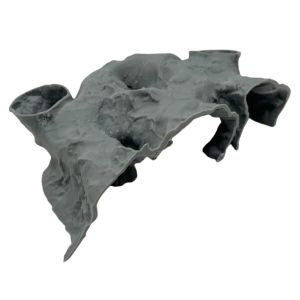 MILDPETAL Rest Fish Tank Underground Cave 3D Printing Safe Feeding Breeding House Funny Fish Hideout Stones House Aqaurium Decorations