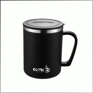 Insulated Cup Fall Prevention Mugs Long-lasting Insulation not Easy to Rust Suitable for Daily Life