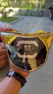 LAMPU DEPAN JUPITER MX LAMA OLD DAYMAKER LED CUSTOM KUNING
