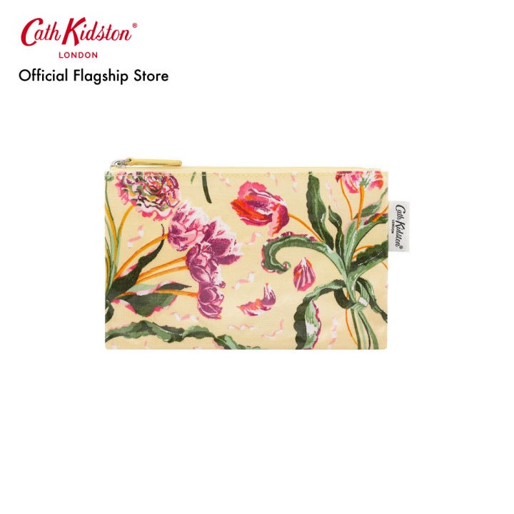 Cath Kidston Zip Purse Floral Fancy Green กระเป๋า กระเป๋าแคทคิดสตัน