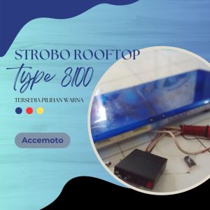 Lampu Strobo Ambulans Patwal Plus Sirine Tipikal Senken