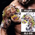 【HBESTY Magic Tattoo】 Men Temporary Tattoos Large Body Art Painting Shoulder Chest Arm Muscle Tattoo Stickers Totem Dragon Tattoo Pattern Waterproof. 