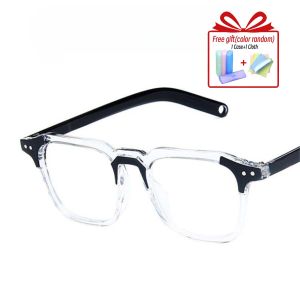 Vintage Korean Street Style Fashion Square Outdoor Sunglasses for Men and Women on Seaside Travel Sun Protection