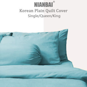 WEICEE 100%Premium Cotton Quilt Cover High Quality Single/Super Single/Queen/King Size Soft & Breathable Skin-Friendly Quilt Cover