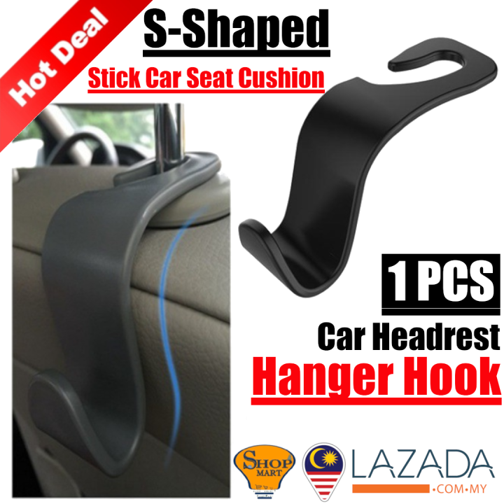 1Pcs Car Headrest Hanger Hook / Penggantung Kereta /Accesssories S ...