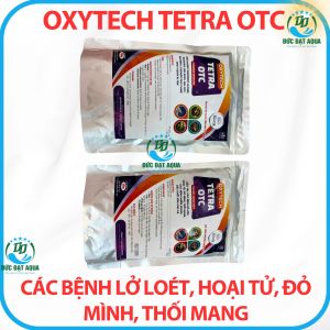 Tetra OTC đặc trị lở loét hoại tử đỏ mình thối mang nhiễm khuẩn cho cá cảnh cá koi