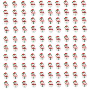 100Pcs người tuyết giáng sinh Hạt Với Lỗ 16x200 Mm hạt bằng acrylic Cho thủ công nghệ thuật Vòng Đeo Tay Làm trang trí ngày lễ