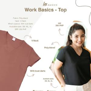 HTP Basics Work Basics Dress V-Neck with Pockets | Silverbell