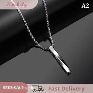 Small design sense couple necklace spiral rod necklace male simple personality hip-hop all-match item