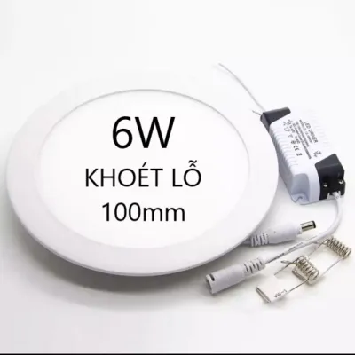 Đèn Led Âm Trần 6W 9W 12W Siêu Mỏng - Bảo Hành 12 Tháng