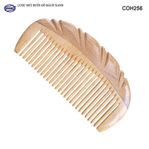 Lược gỗ thơm múi bưởi khía (Size: S - 12cm) chải tóc thư giãn hằng ngày (COH256)