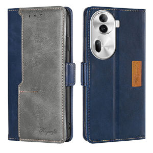 OPPO Reno 11F 11 Pro 5G Casing Reno11 F 5G Leather Case Magnetic Buckle Wallet Flip Cover