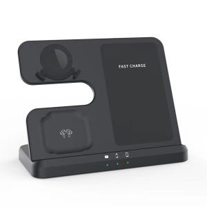 3 in 1 Wireless Charger Dock Stand for Samsung S22 Ultra S21 S20 Galaxy Watch 5 4 3 Active 2 Buds Fast Charging Dock Station