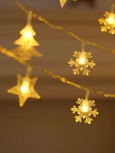 OOKAS 7/12/22M Solar Star String Light Outdoor Waterproof Christmas Decorations Fairy Lights ForRoom