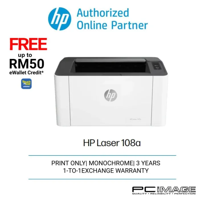 HP Laser Monochrome Laser Printer 108A