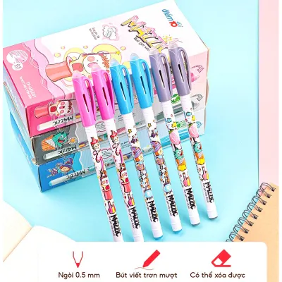 Hộp 20 cây Bút Gel xoá được TL MaZZic Điểm 10 tiện lợi cho bé tập viết