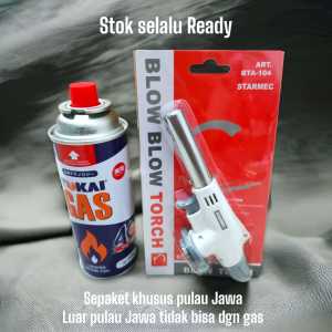 (JAWA) COOLEST PROMO PAKET HEMAT GAS TORCH DAN TABUNG GAS BUTANE PORTABEL FLAME GUN Tabung Gas Portabel Butana Asli gas torch kepala las gas multifungsi pemantik api alat las portable alat las ac tembaga besi