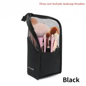 Zipper Cosmetic Bag Versatile Travel Toiletry Bag Makeup Brush Storage Case