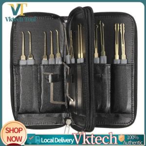 [Vktech]25pcs Locksmith Training Unlock Skill Lockpick Door Opening Tension Wrench Set