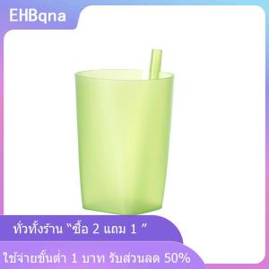 [COD] EHBqna KITCHEN ถ้วยจิบสำหรับเด็กทารก1X พร้อมหลอดในตัวแก้วเครื่องดื่มแบบแข็ง
