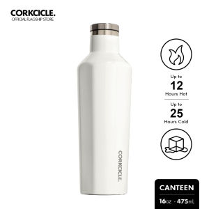 CORKCICLE 16oz Canteen Triple Insulated Stainless Steel Tumbler Flask Bottle