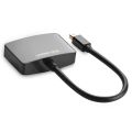 DÂY CHUYỂN ĐỔI UGREEN 10439 MINI DISPLAYPORT TO HDMI+ VGA. 