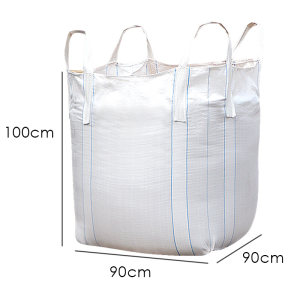 90*90*100cm Double Layer Jumbo Bag Thickened Tonner Bag Bulk Bag Sling Bag Weight Capacity Of 2000kg