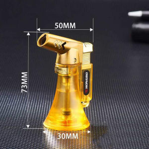 Hộp Quẹt Bật Lửa Khò 1 Tia Cực Mạnh Hongbo BK854 Sử Dụng Ga - Thiết Kế Kiểu Dáng Mỏ Vịt (KHÔNG CHỨA XĂNG GAS)