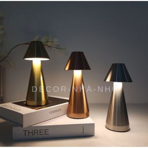 D219 Đèn Bàn Decor Hình Nấm Kim Loại Cao Cấp Đèn Trang Trí Phòng Khách Phòng Ngủ Phong Cách Bắc Âu (CHÍNH HÃNG)