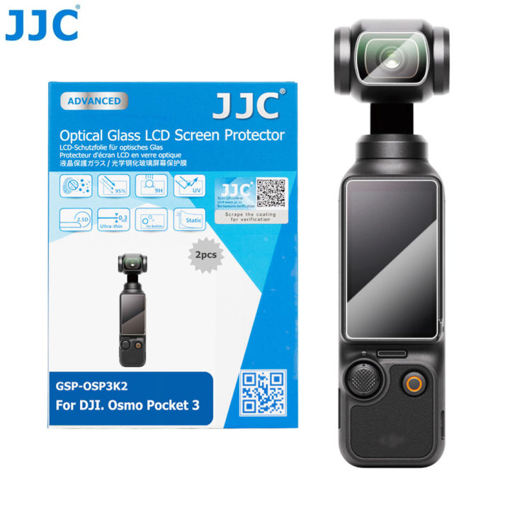 JJC Tempered Glass Screen Protector for DJI Osmo Pocket Camera