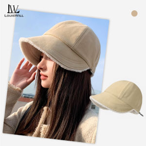 LouisWill หมวกแก๊ปหมวกฤดูหนาวหมวกแก๊ปสำหรับผู้หญิงหมวกแฟชั่นหมวกกันแดดหมวกชาวประมงกลางแจ้งกีฬาในเมืองหมวกป้องกันแสงแดดสำหรับท่องเที่ยวกลางแจ้ง