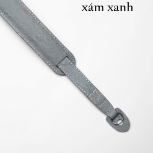 Dây đeo máy ảnh thời trang da thật.hàng chính hãng MR.STONE