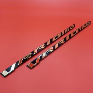 Emblem akrilik vario 160 stiker akrilik vario 160